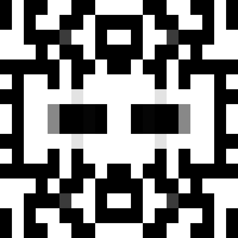 QR Glyphs Invaders #9 static token preview