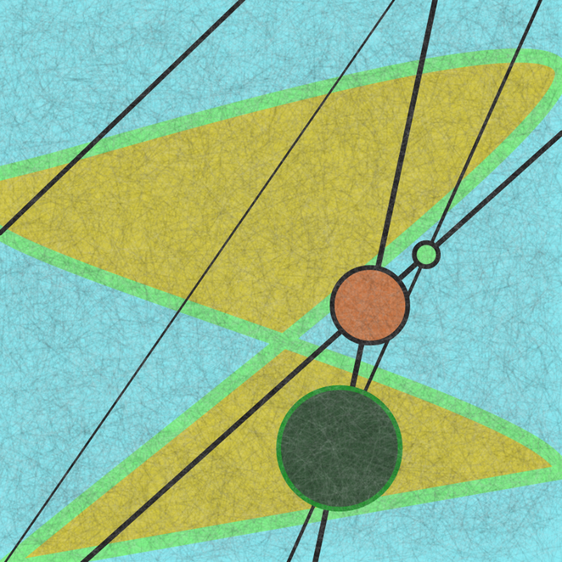 Midcentury Modern Martian Clock #11 static token preview