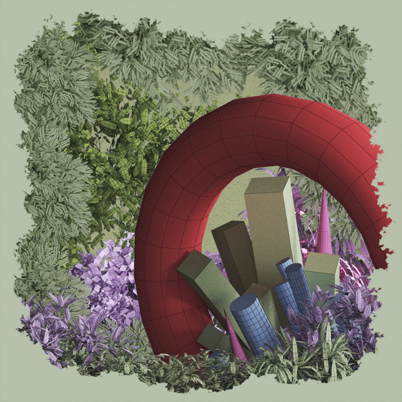 Geo-forest #3dart #1 static token preview