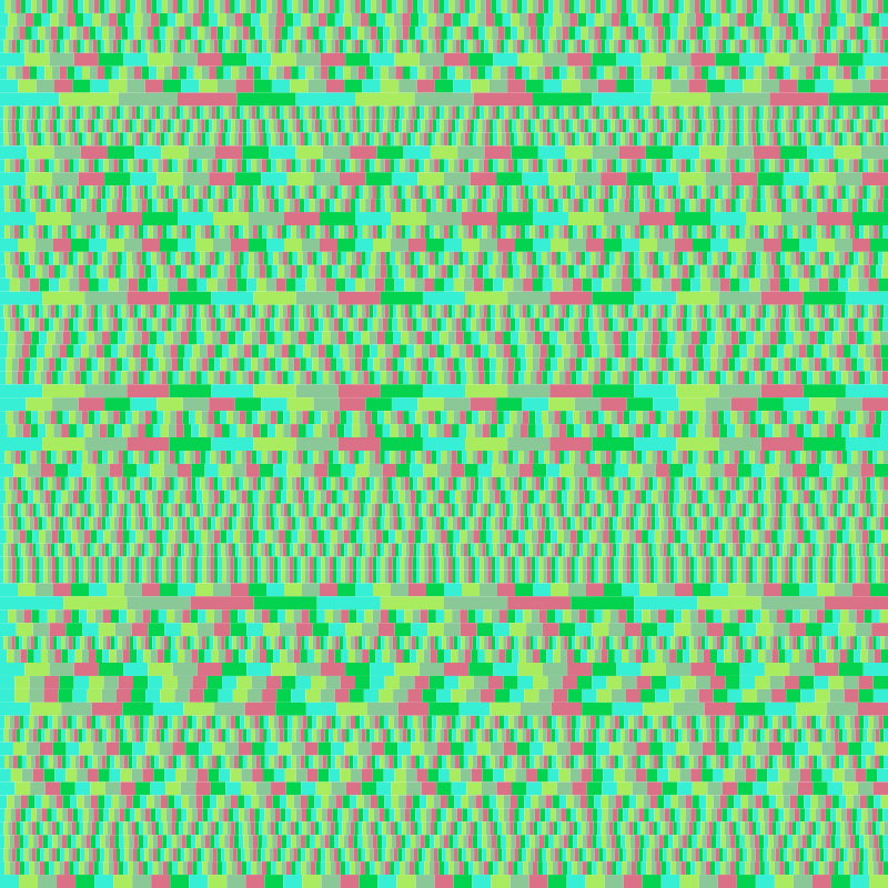 Glitched Iterations #8 static token preview
