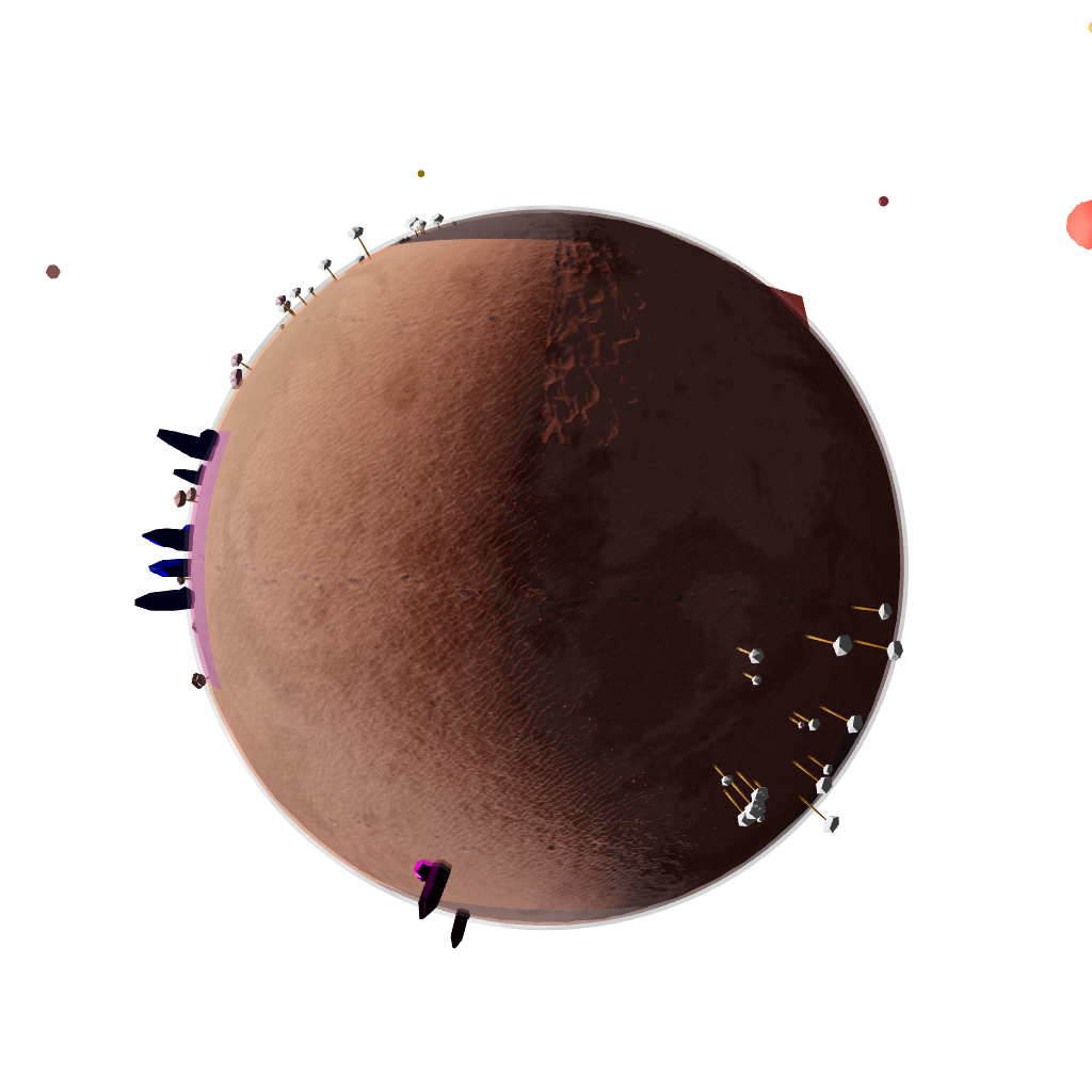 Exoplanets in texture #15 static token preview