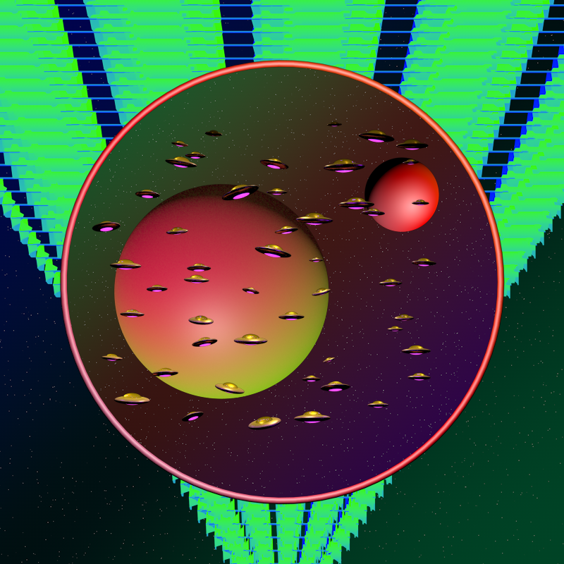 WE👾COME👽IN🛸PEACE #7 static token preview