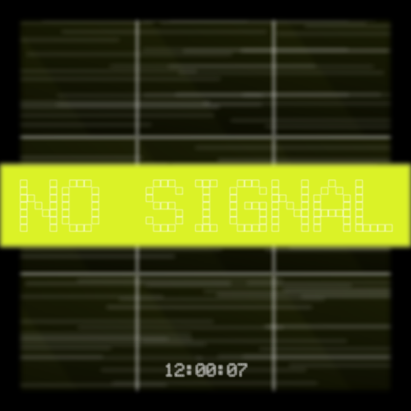 No Signal #23 static token preview