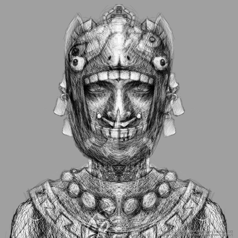 One Tezo Drawings_310+ #10 static token preview