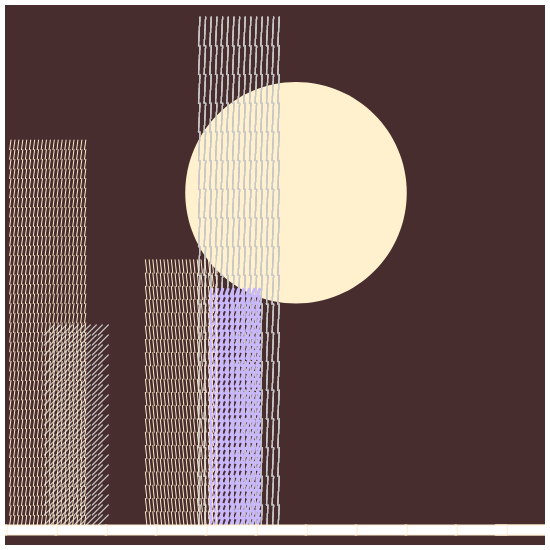 The city of abstractions #14 static token preview