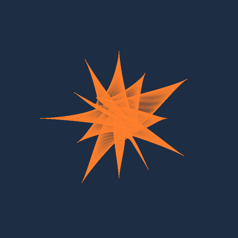 Bezier Stars #2 static token preview