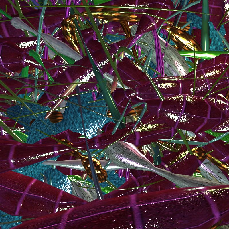 Prismatic Thickets #53 static token preview