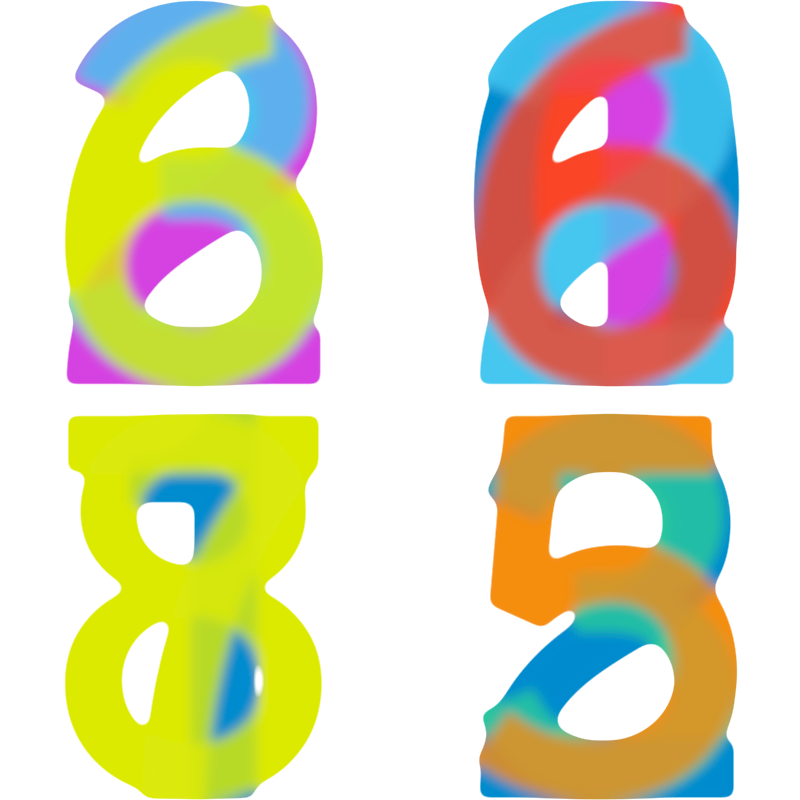 colors as numbers #2 static token preview
