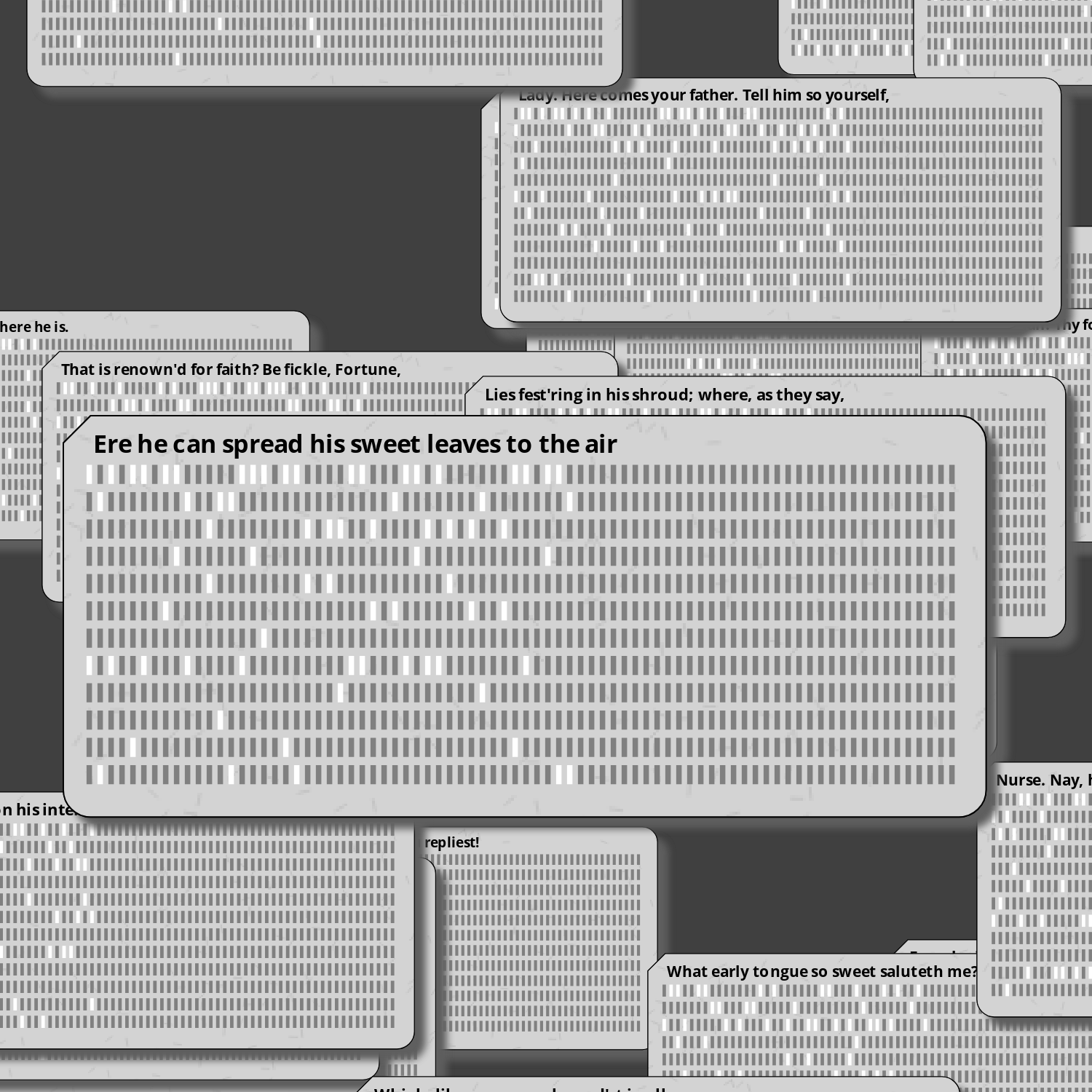 Romeo and Juliet on Punched Cards (Free) #12 static token preview