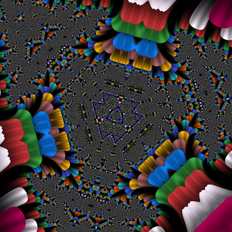 Fractal Flower #233 static token preview