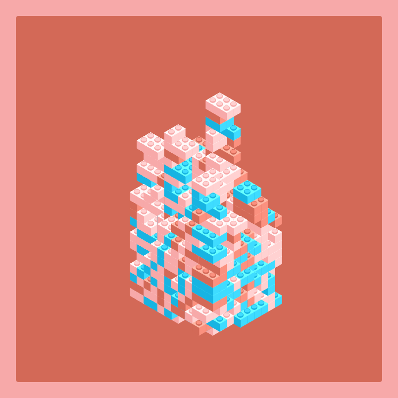 Lego Tower #24 static token preview