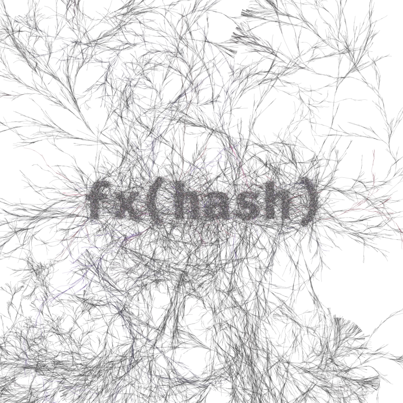 FXHASH Generative Logo #17 static token preview