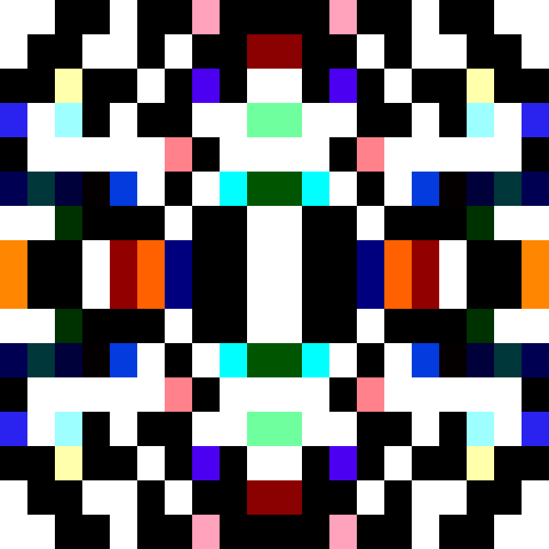 QR Glyphs Hunters #8 static token preview