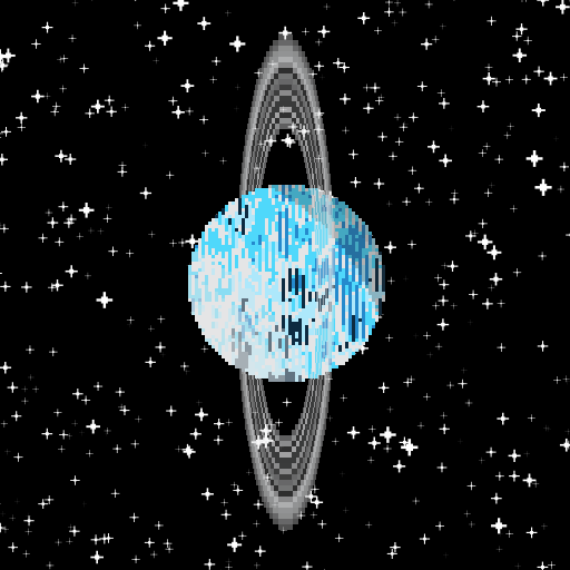 Pixel Planets #21 static token preview