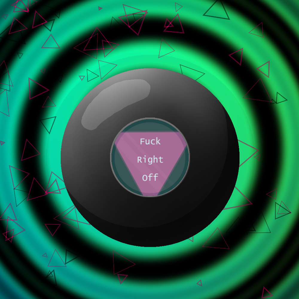 Malevolent 8 Ball #19 static token preview