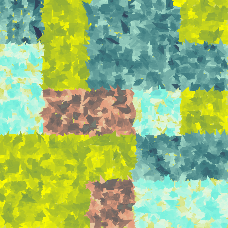 Watercolor Grid #17 static token preview