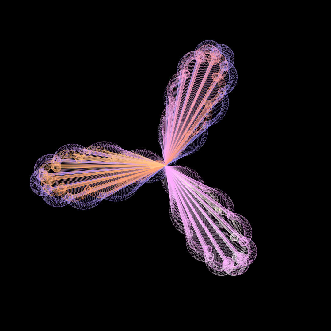 Morphing Flowers #1 static token preview
