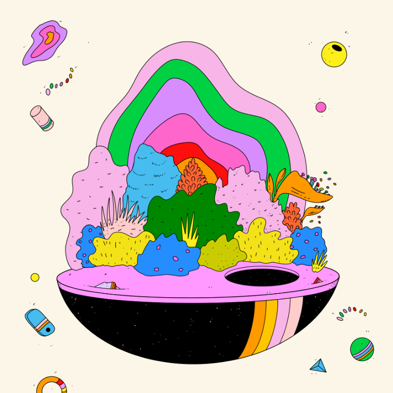 🌈🌴🪐 #195 static token preview