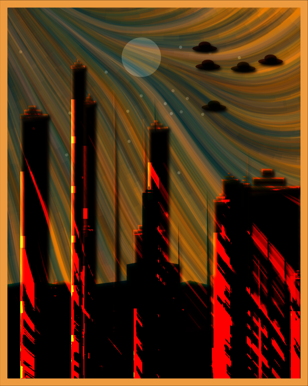 Urban Silhouette #9 static token preview