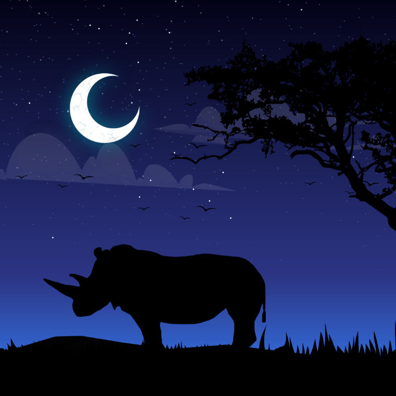We Care...Rhinoceros #5 static token preview