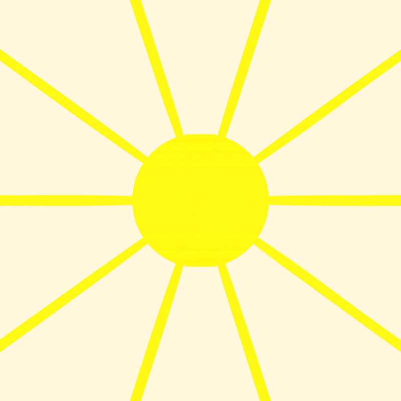 Lever de soleil linéaire #2 static token preview