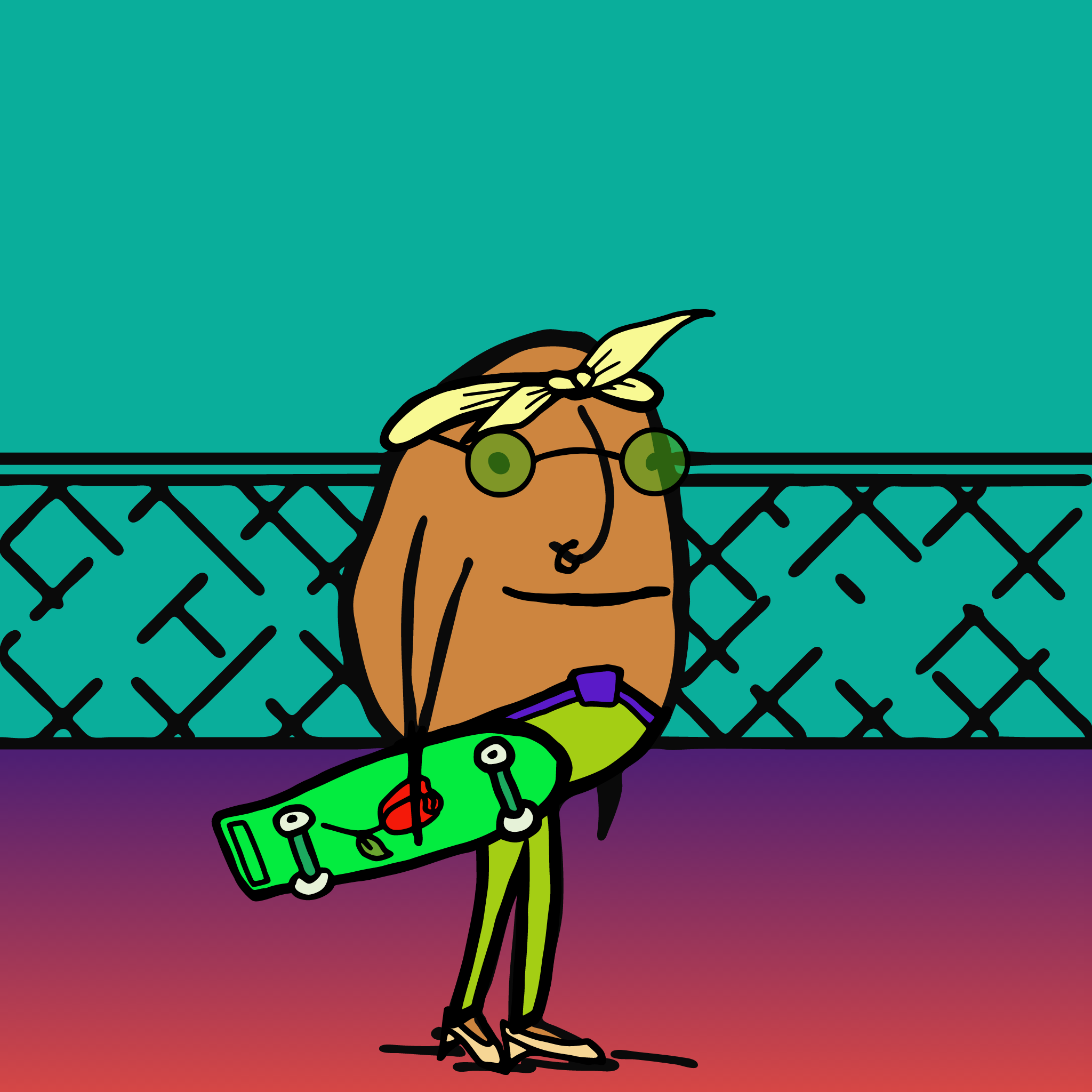 Skater Egg #22 static token preview