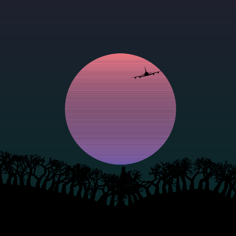 Sunset #3 static token preview