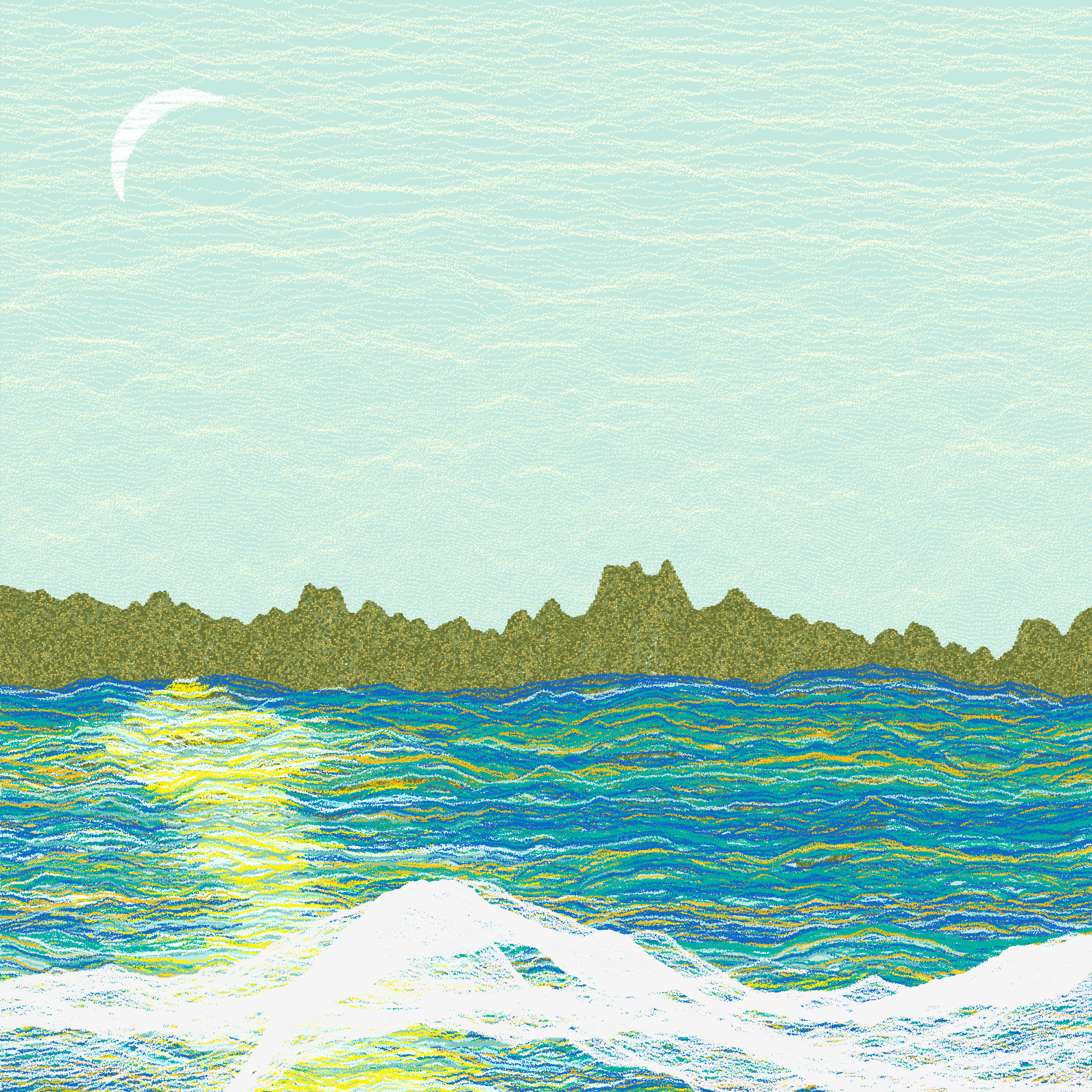 Moonlit Sea #1 static token preview
