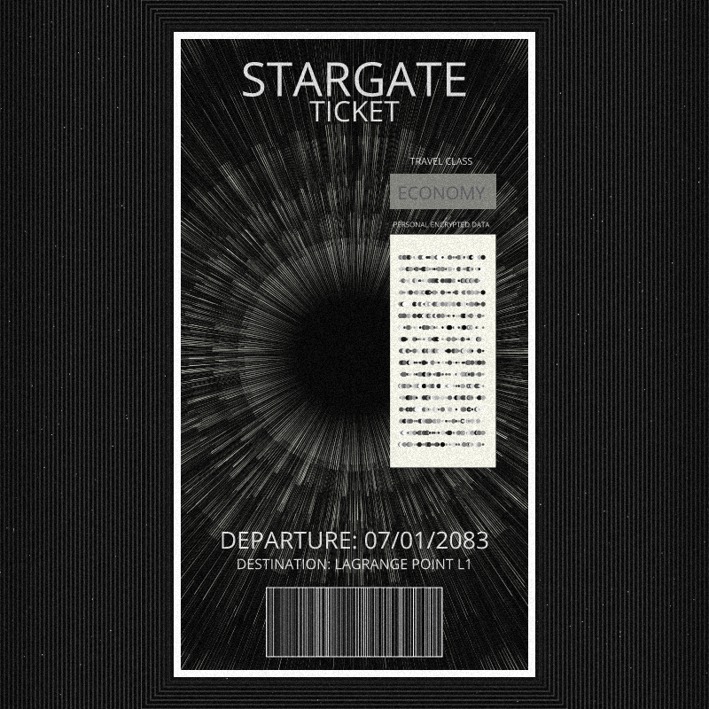 Stargate Ticket #18 static token preview