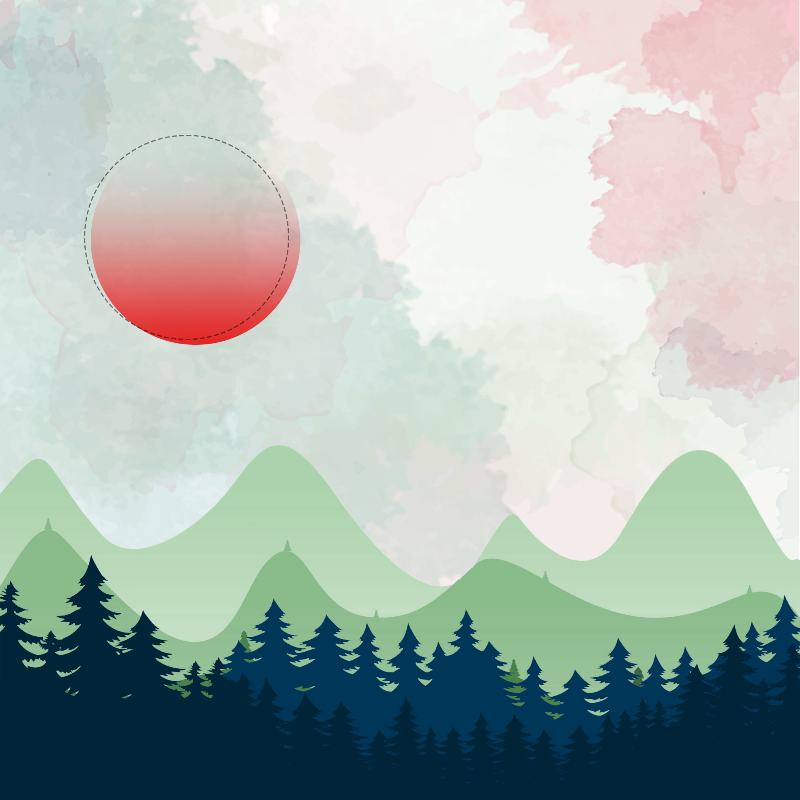 Graphic nature #14 static token preview