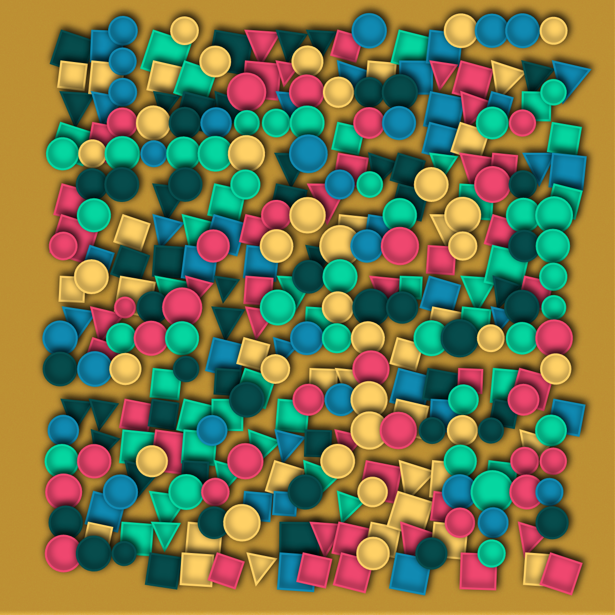 Geometric Mess #22 static token preview