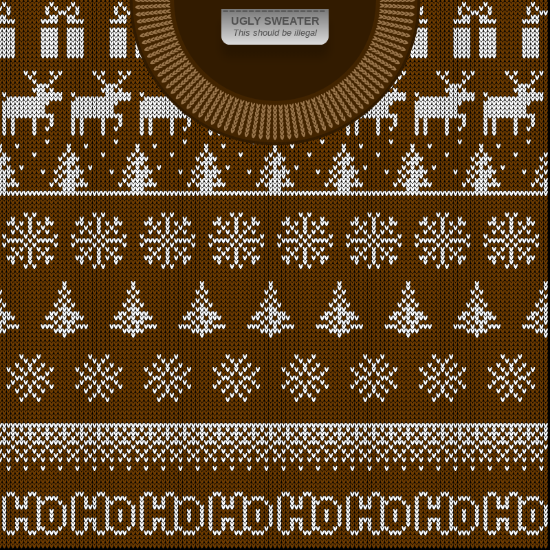 Ugly Sweaters #9 static token preview