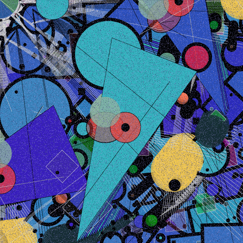Kandinsky's mind #21 static token preview