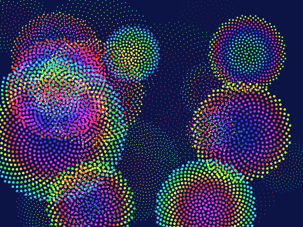 Phyllotactic Fireworks #10 static token preview
