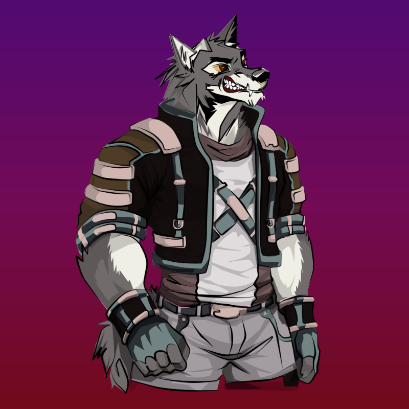 Wolf-soldier #22 static token preview