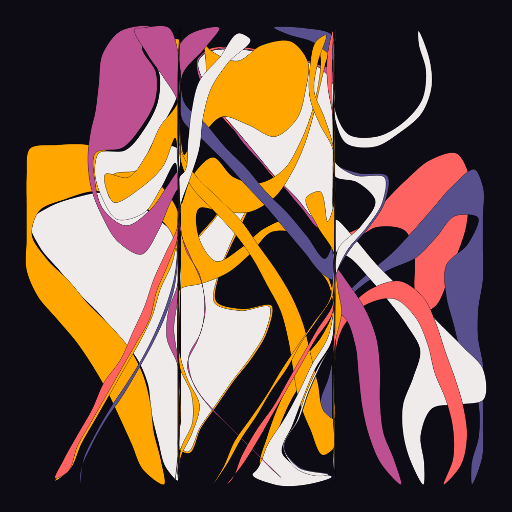 Geometric colorful shapes 3 #1 static token preview