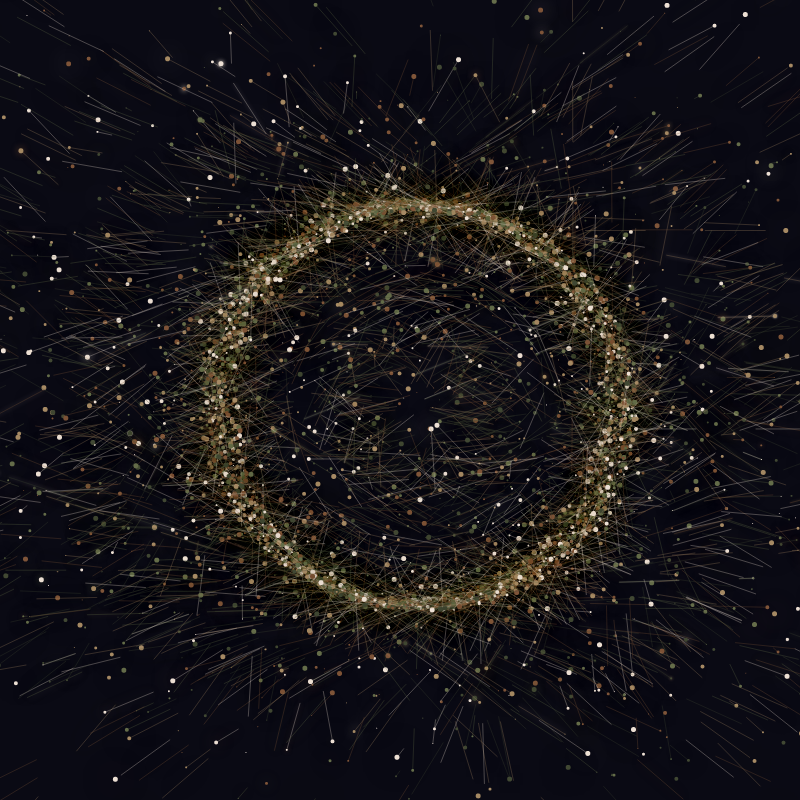 Supernova Scatter #25 static token preview