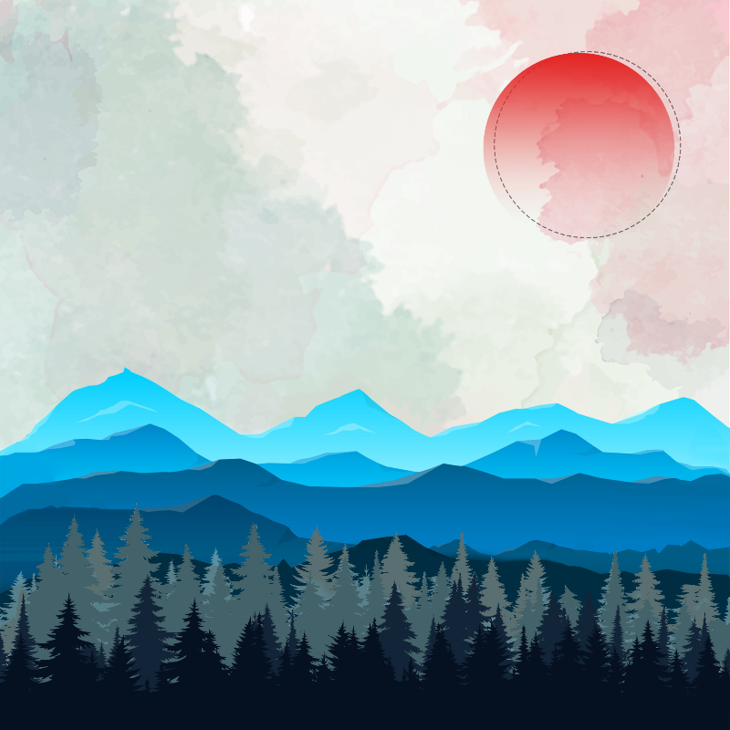 Graphic nature #16 static token preview