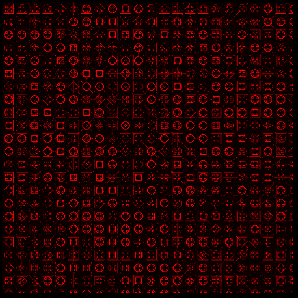 colorized_geometric_pattern #24 static token preview
