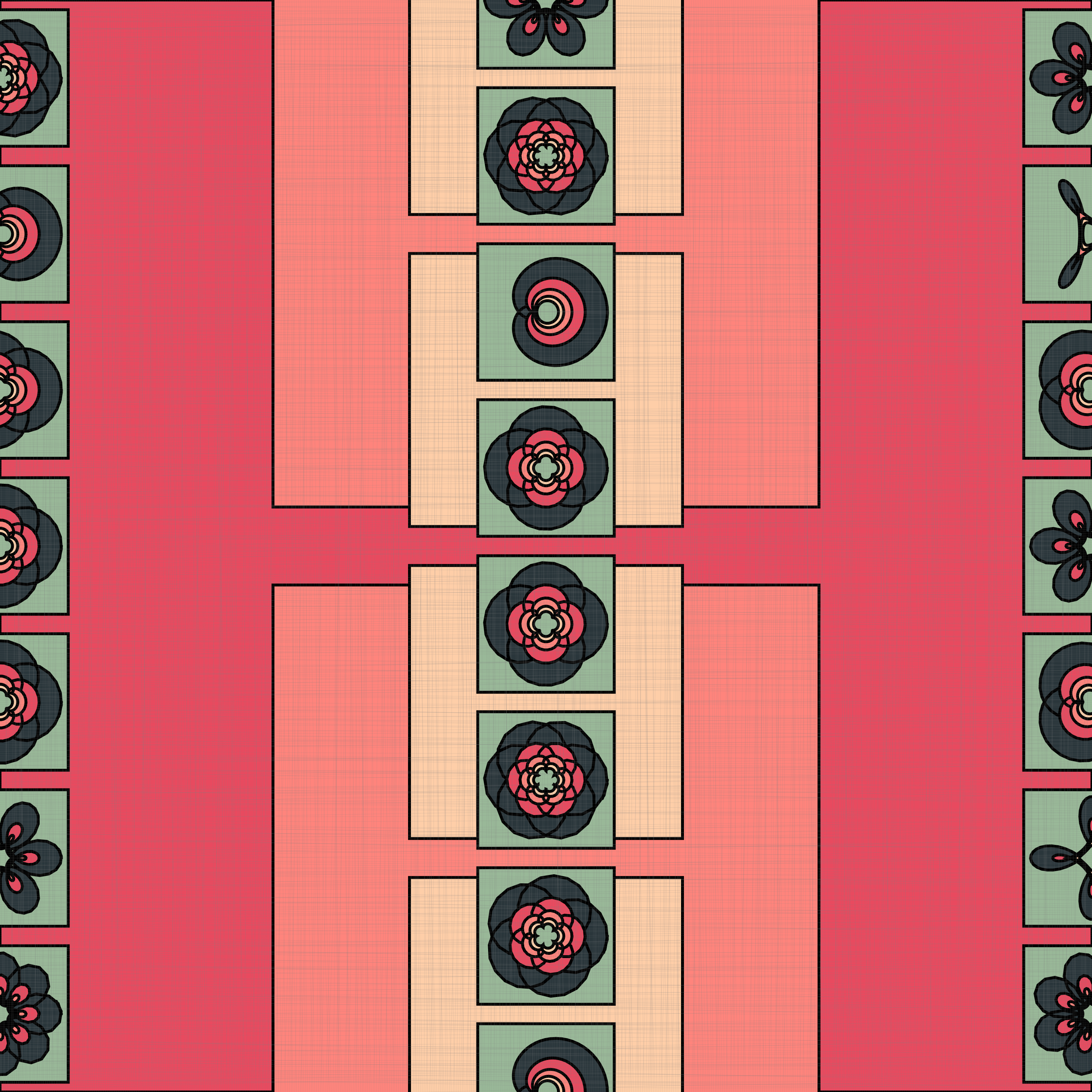 10 patterns 10 palettes #7 static token preview
