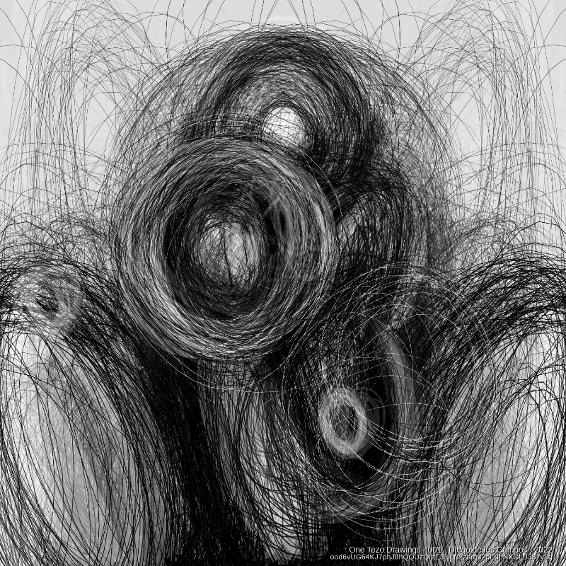 One Tezo Drawings #2 static token preview