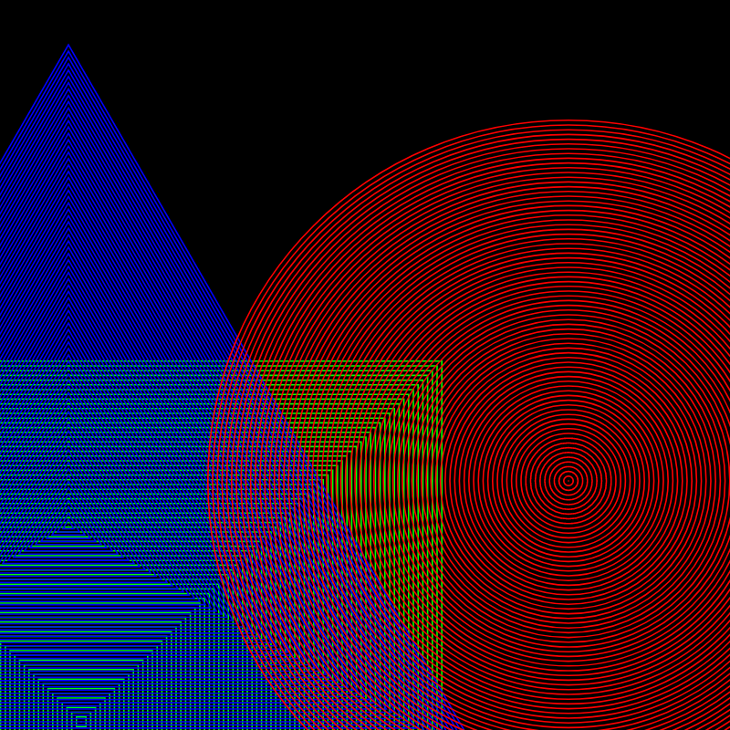 RGB ○ □ △ #3 static token preview