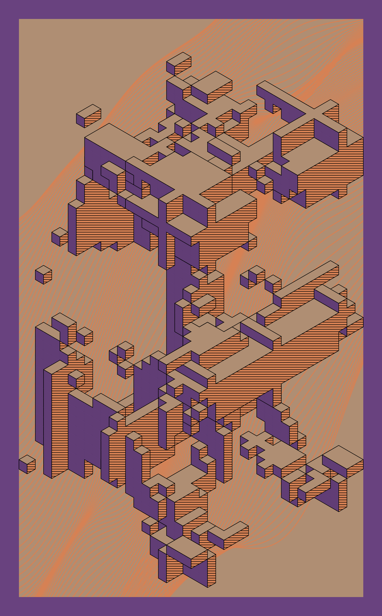Corroding Cubes #18 static token preview