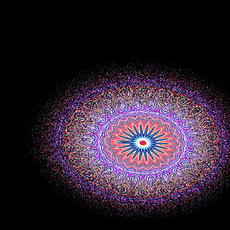 Flowerverse.xyz - (re)generative project #4 static token preview