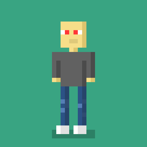 Pixel Dudes #10 static token preview