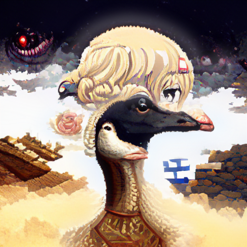 What do geese dream in the shadows #8 static token preview
