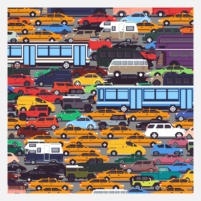 Traffic Jam #23 static token preview