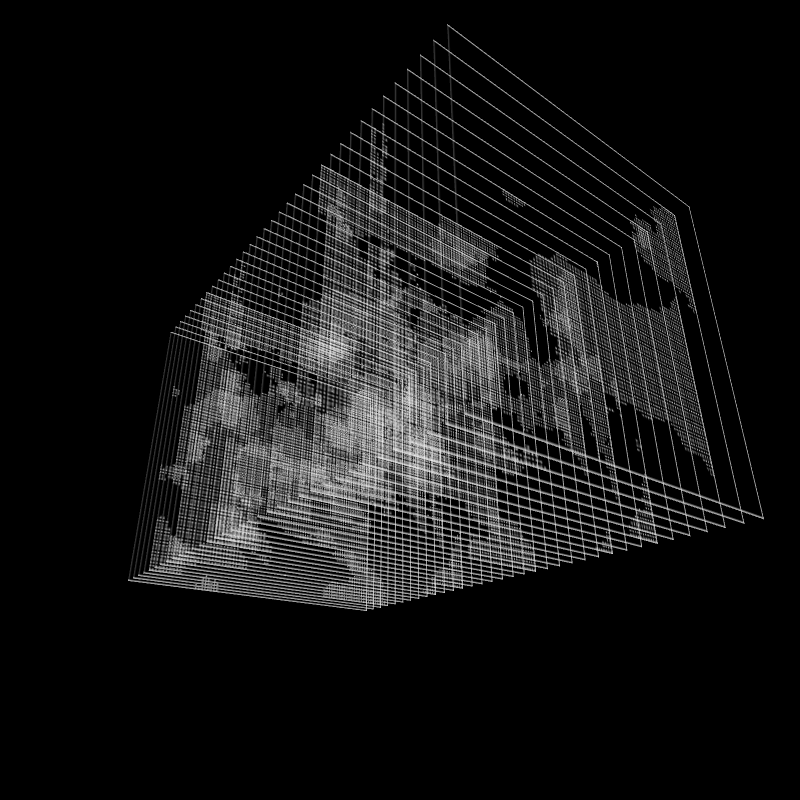 z-pattern : stacked noise #18 static token preview