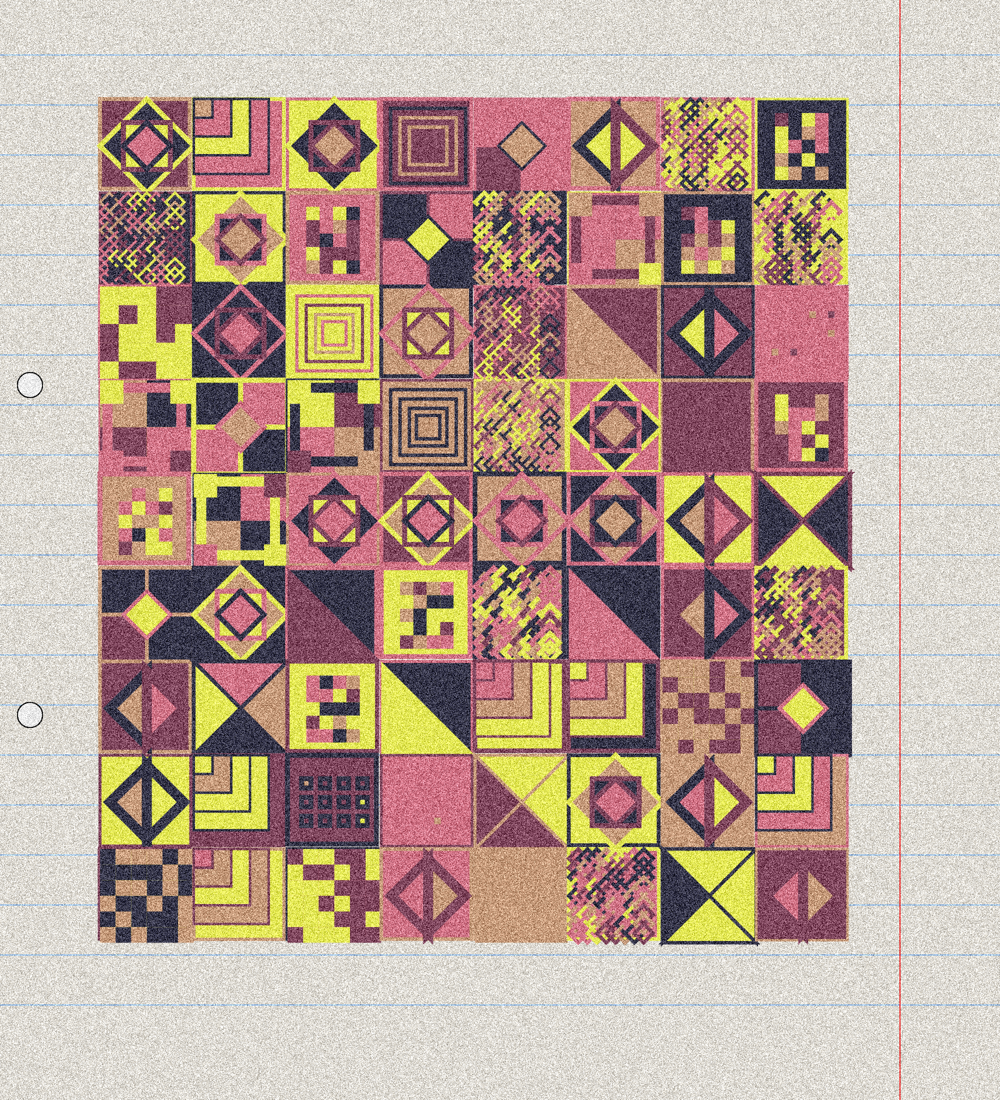 sketchbook page 8: annoying grid #6 static token preview