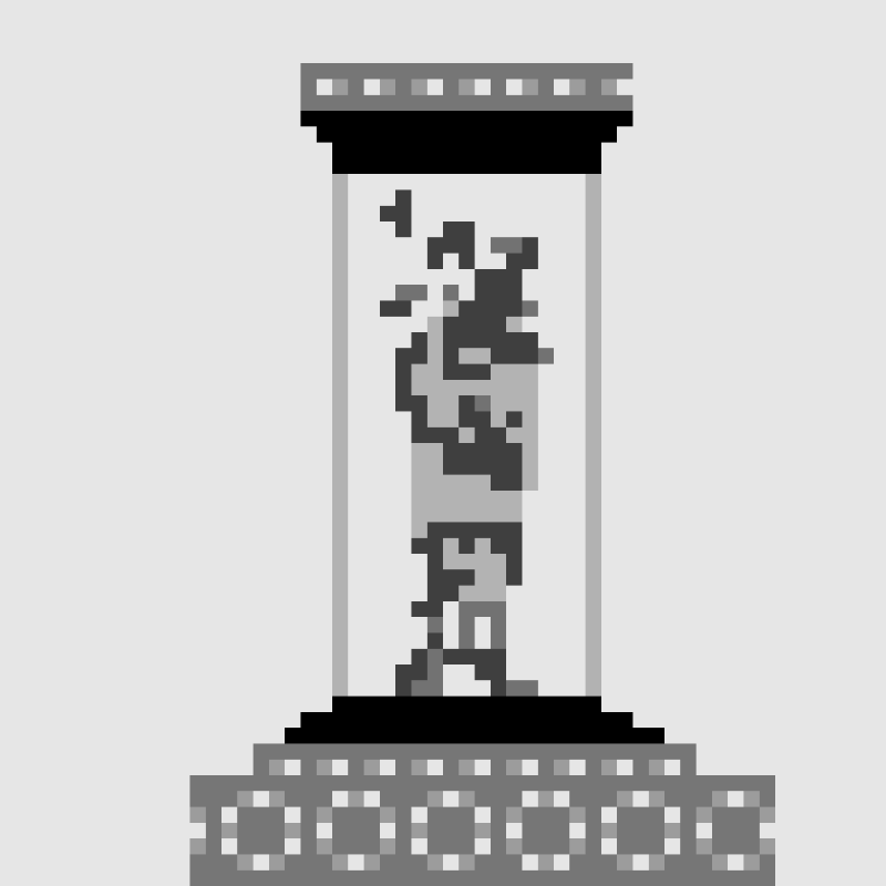 aLIEN IN THE MUSEUM #2 static token preview